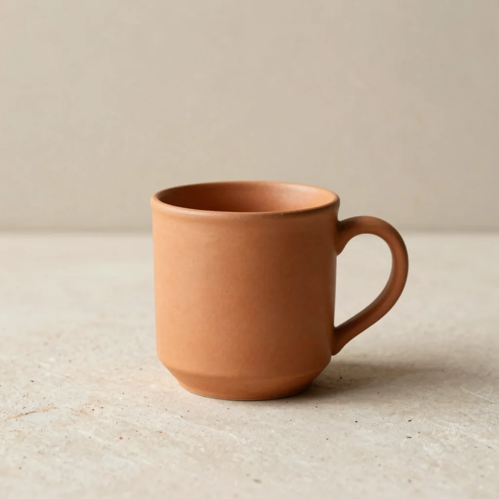 Taza de Cerámica Terracota